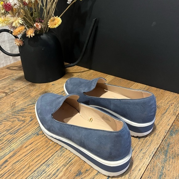 💙 GEORGE – Navy Slip-On Sneakers – Size 8 - Picture 5 of 7